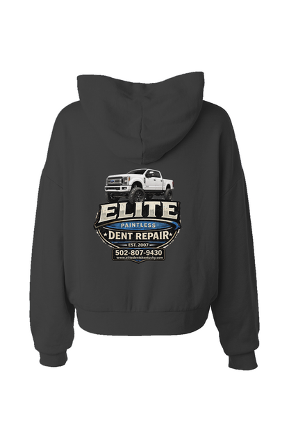 Elite Logo Cropped Performance Hoodie