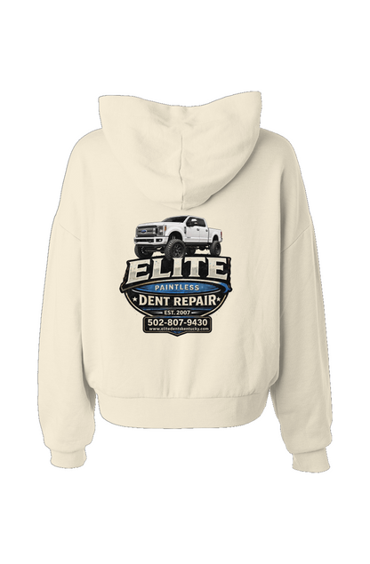Elite Logo Cropped Performance Hoodie