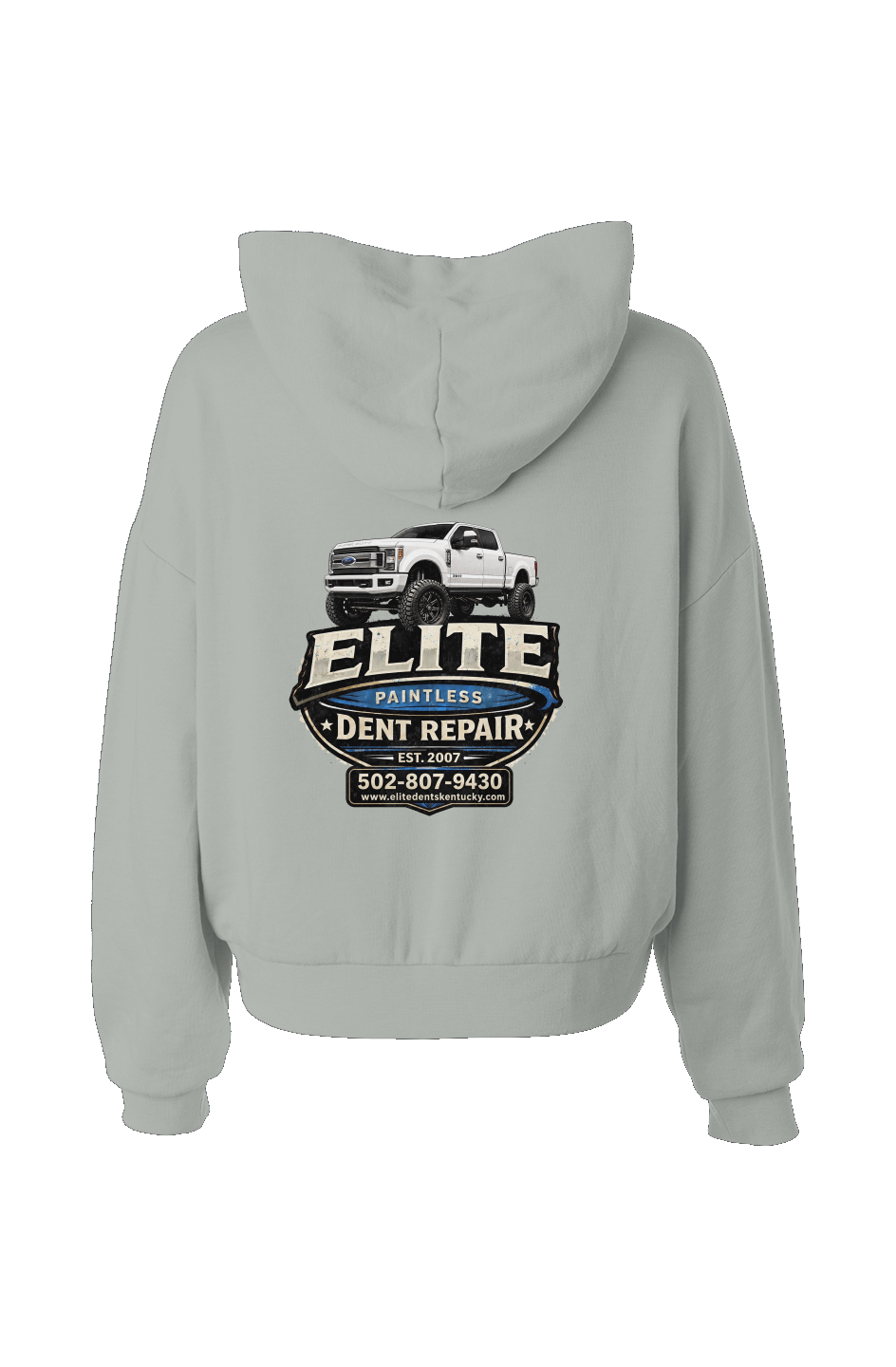 Elite Logo Cropped Performance Hoodie