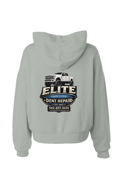 Elite Logo Cropped Performance Hoodie