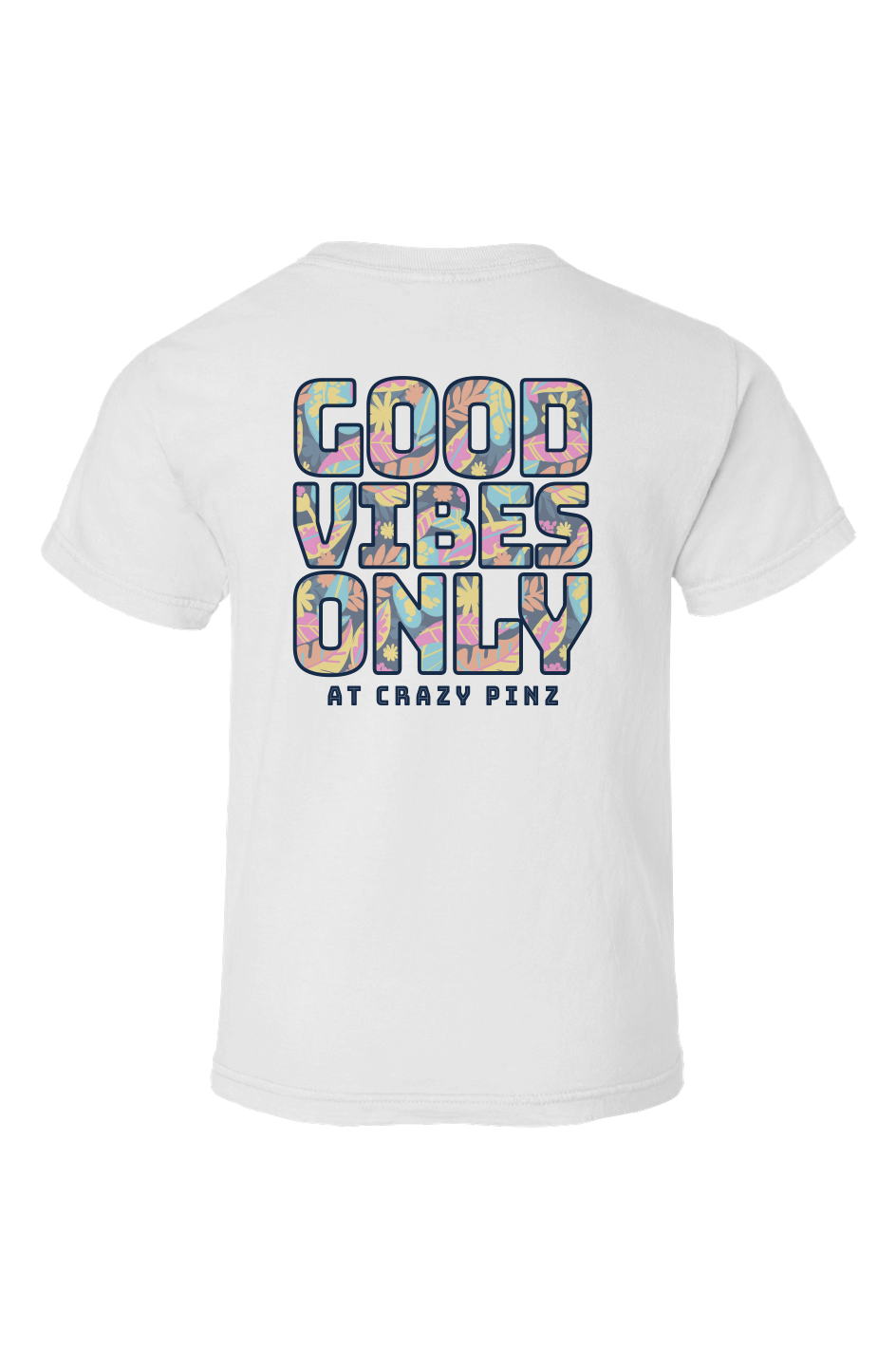 Youth Good Vibes Only Pocket Tee