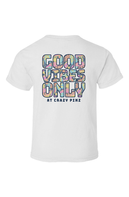 Youth Good Vibes Only Pocket Tee
