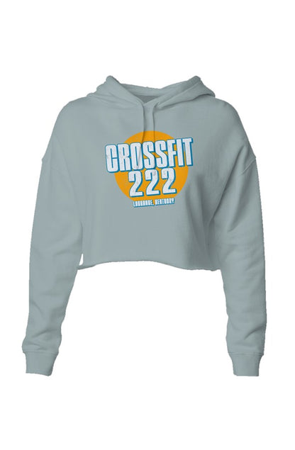 Vintage Logo Lightweight Crop Hoodie
