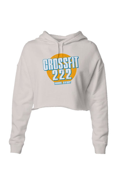 Vintage Logo Lightweight Crop Hoodie