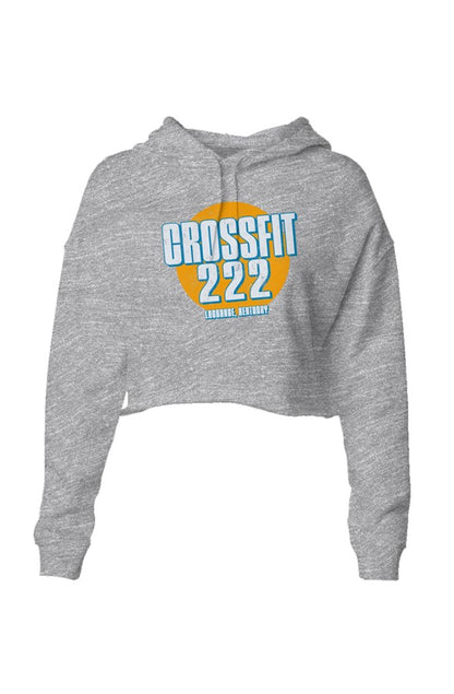 Vintage Logo Lightweight Crop Hoodie
