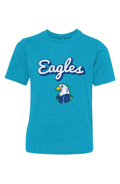 Eagle Logo Tri Blend Youth Tee