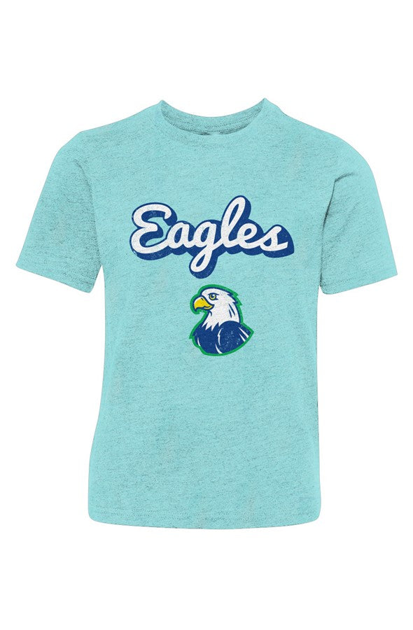 Eagle Logo Tri Blend Youth Tee