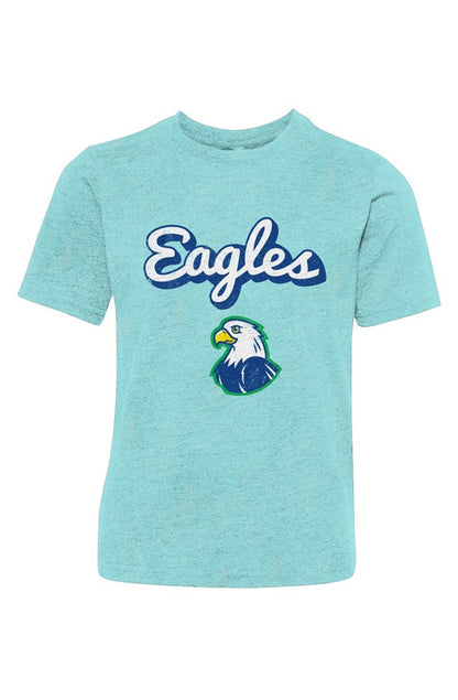 Eagle Logo Tri Blend Youth Tee