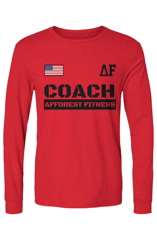 Afforest Coach's Long Sleeve Unisex Tee