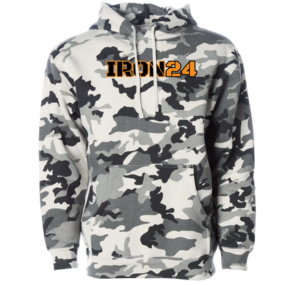 Independent Trading Co Snow Camo Hoodie