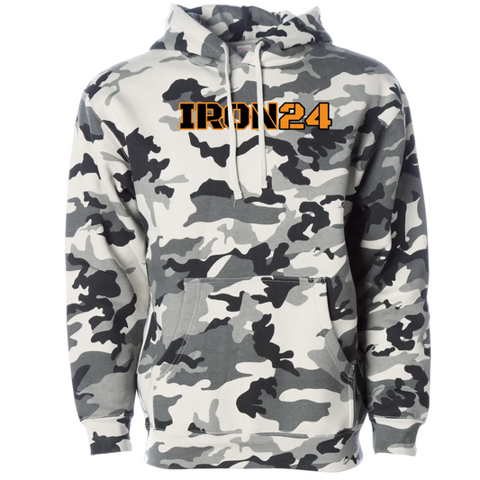 Independent Trading Co Snow Camo Hoodie