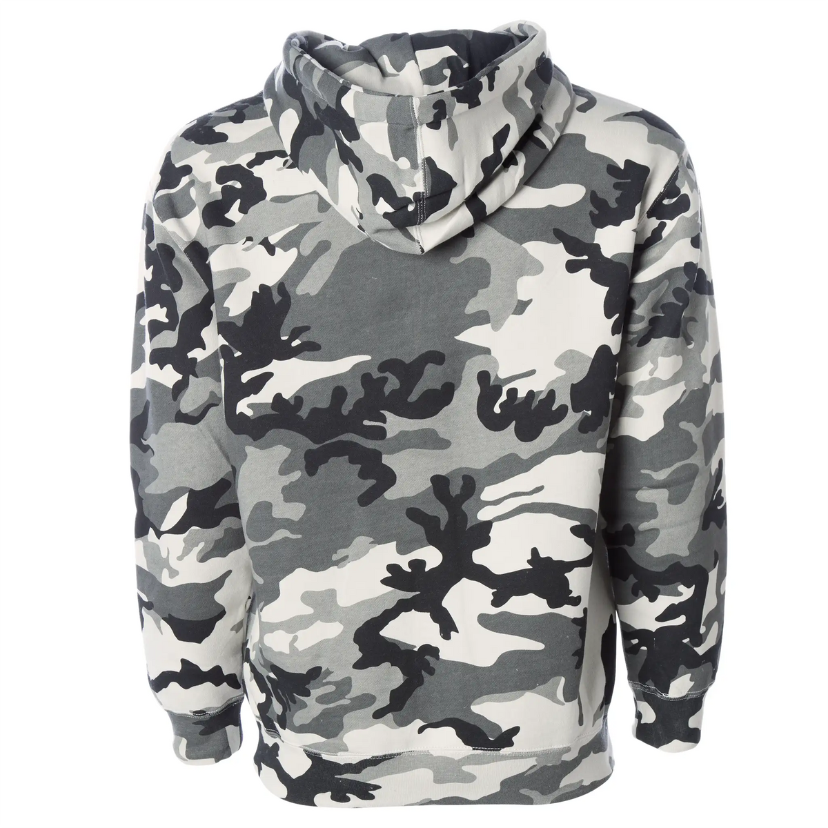 Independent Trading Co Snow Camo Hoodie