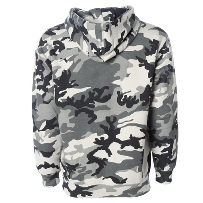 Independent Trading Co Snow Camo Hoodie