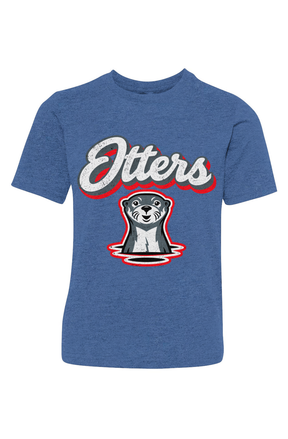 Otters Logo Youth Triblend Tee