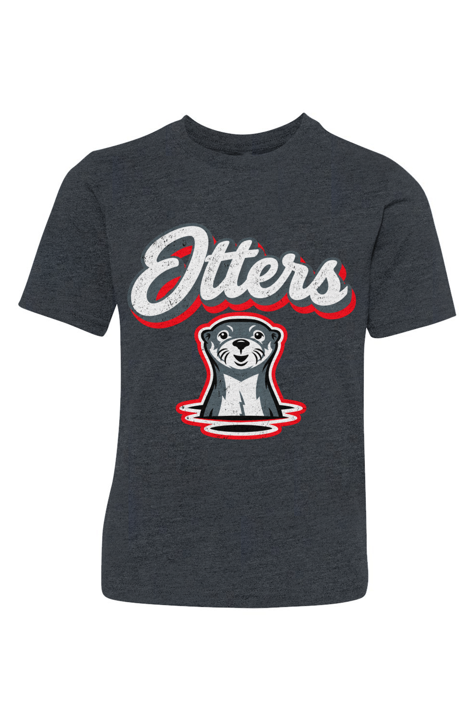 Otters Logo Youth Triblend Tee