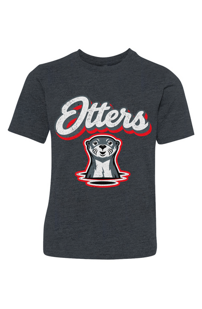 Otters Logo Youth Triblend Tee