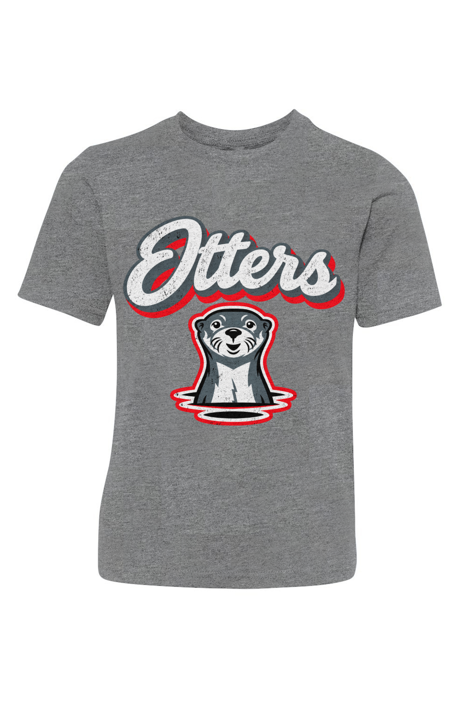 Otters Logo Youth Triblend Tee