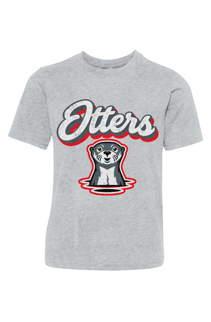 Otters Logo Youth Triblend Tee