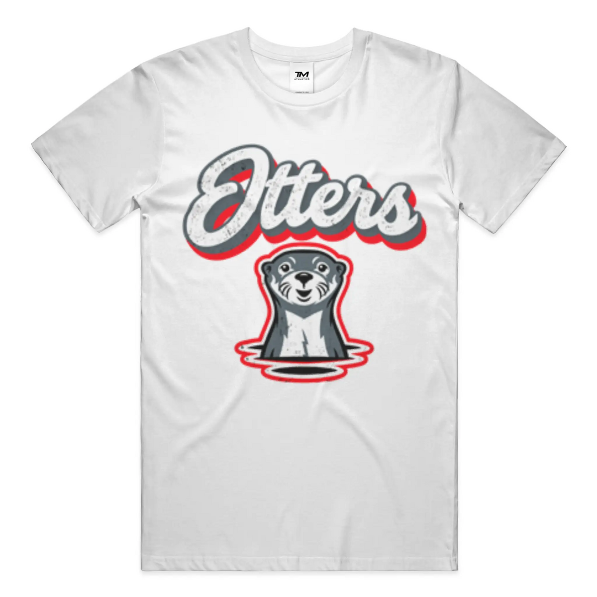 Otters Logo 100 Cotton Unisex Tee