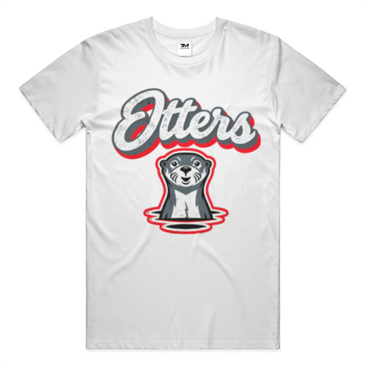 Otters Logo 100 Cotton Unisex Tee