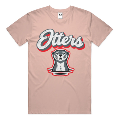 Otters Logo 100 Cotton Unisex Tee