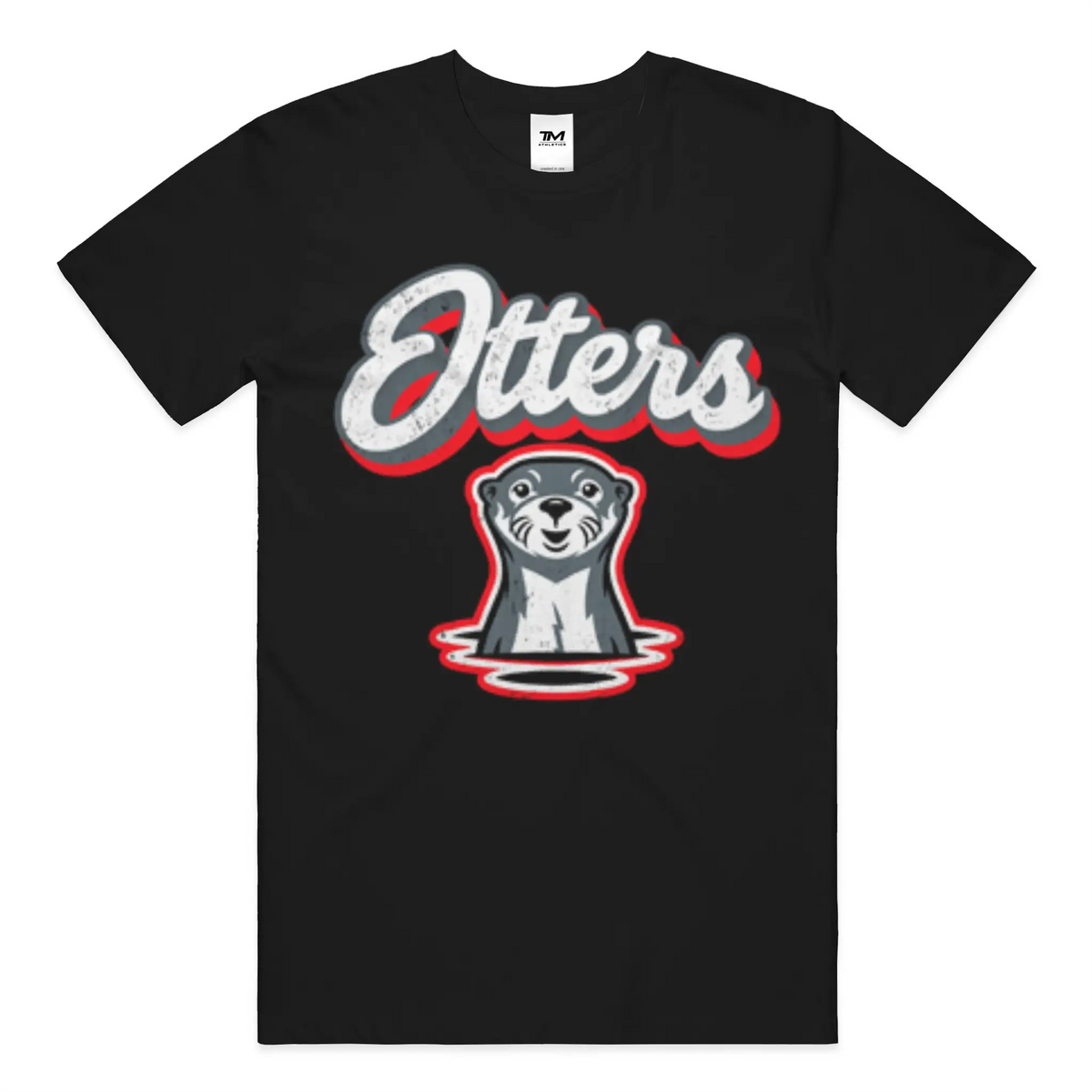 Otters Logo 100 Cotton Unisex Tee