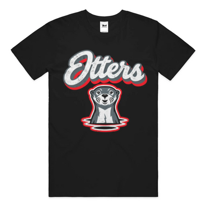 Otters Logo 100 Cotton Unisex Tee