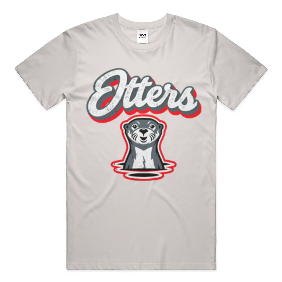 Otters Logo 100 Cotton Unisex Tee