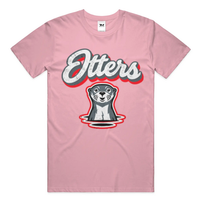 Otters Logo 100 Cotton Unisex Tee