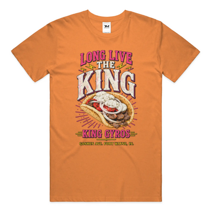 Long Live the King Lightweight CVC Unisex Tee