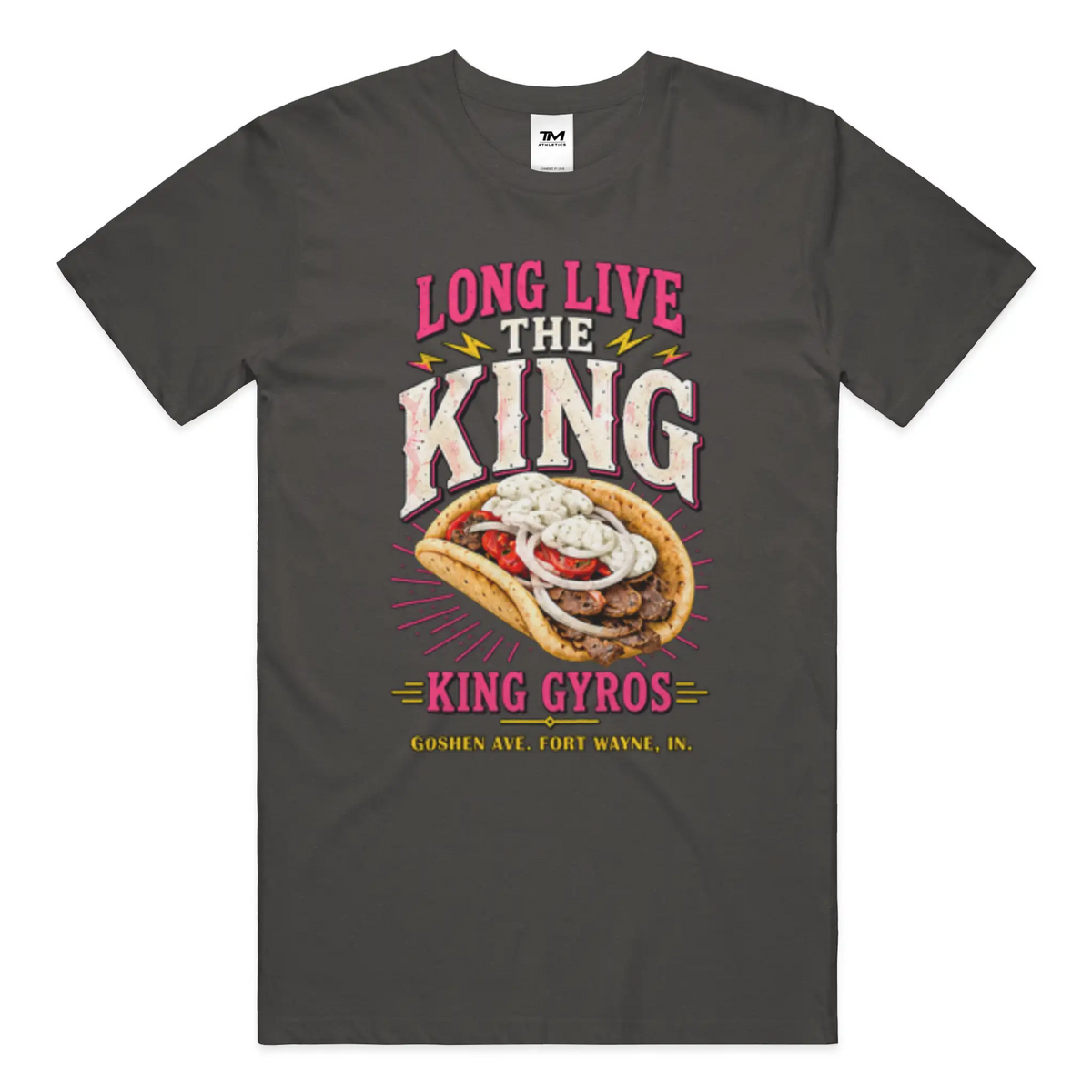 Long Live the King Lightweight CVC Unisex Tee