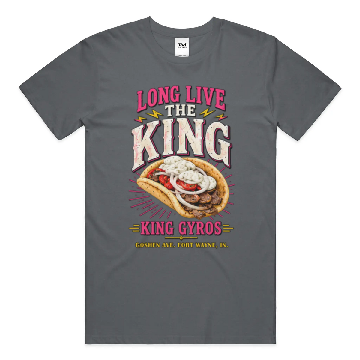 Long Live the King Lightweight CVC Unisex Tee