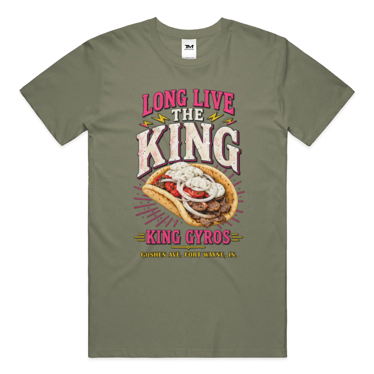 Long Live the King Lightweight CVC Unisex Tee