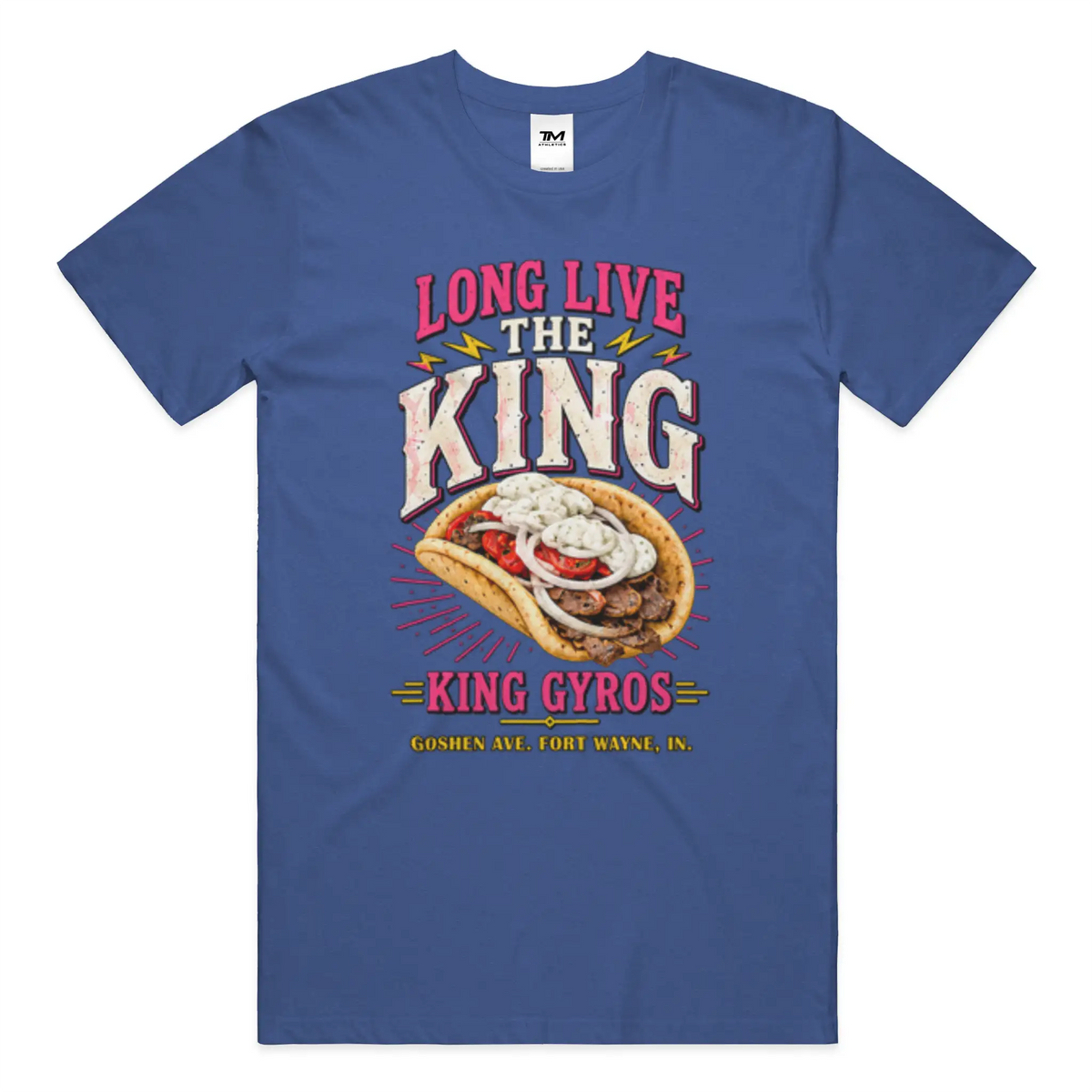 Long Live the King Lightweight CVC Unisex Tee