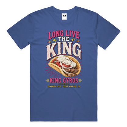 Long Live the King Lightweight CVC Unisex Tee