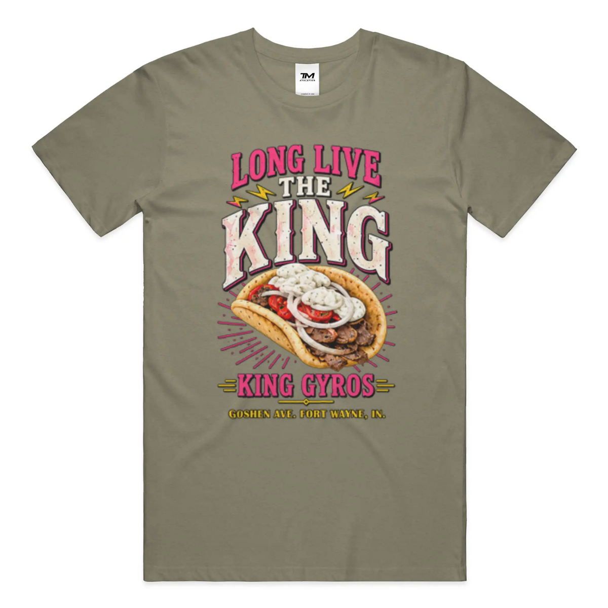 Long Live the King Lightweight CVC Unisex Tee