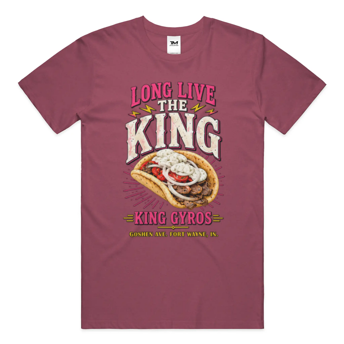 Long Live the King Lightweight CVC Unisex Tee
