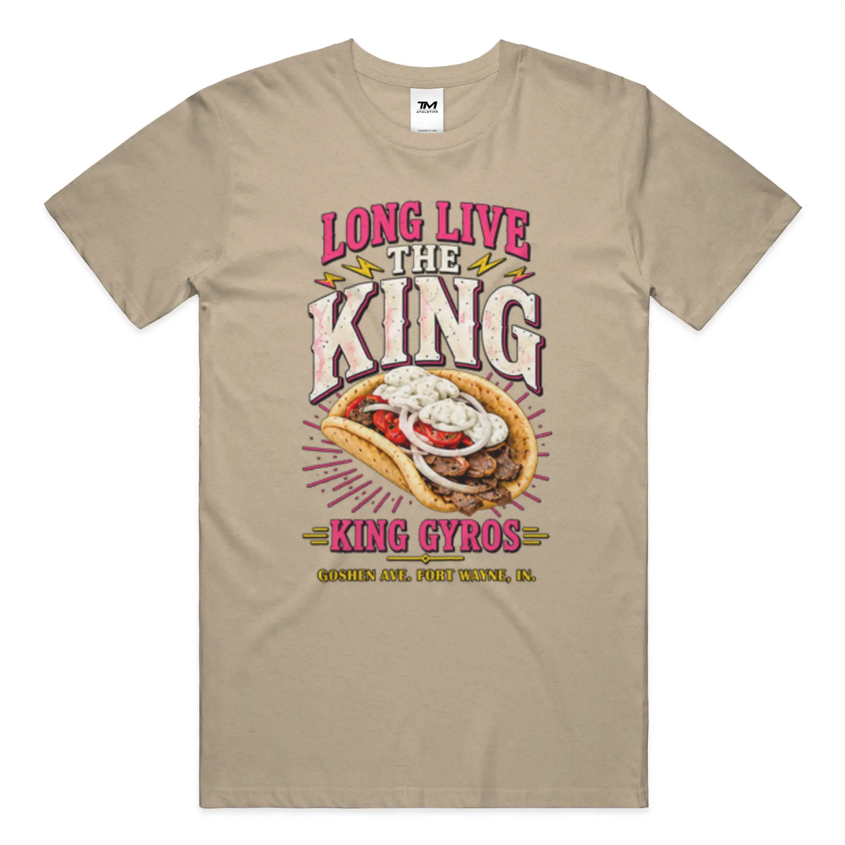 Long Live the King Lightweight CVC Unisex Tee