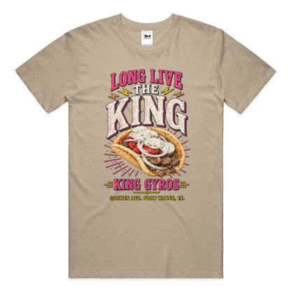 Long Live the King Lightweight CVC Unisex Tee