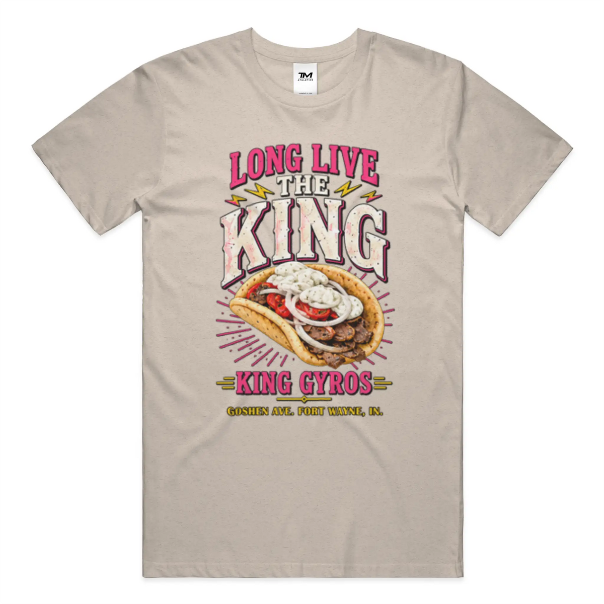 Long Live the King Lightweight CVC Unisex Tee