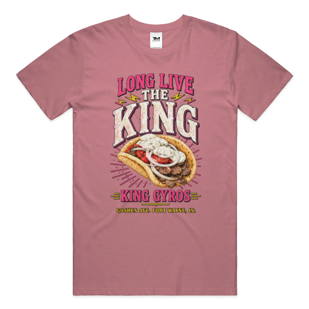 Long Live the King Lightweight CVC Unisex Tee