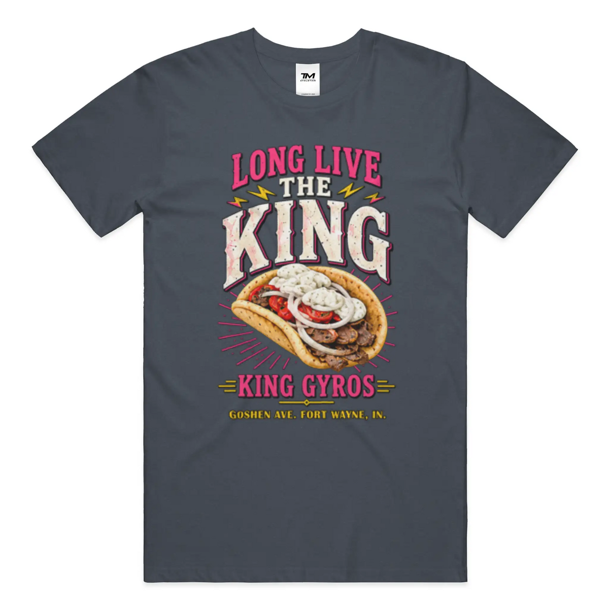 Long Live the King Lightweight CVC Unisex Tee