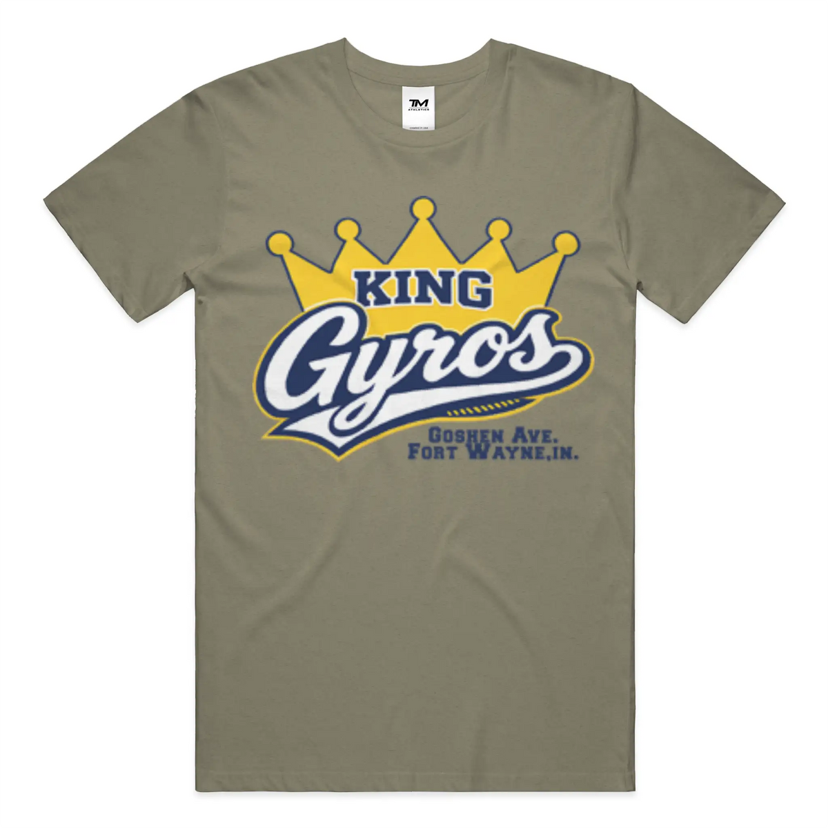Baseball Logo Lightweight CVC Unisex Tee