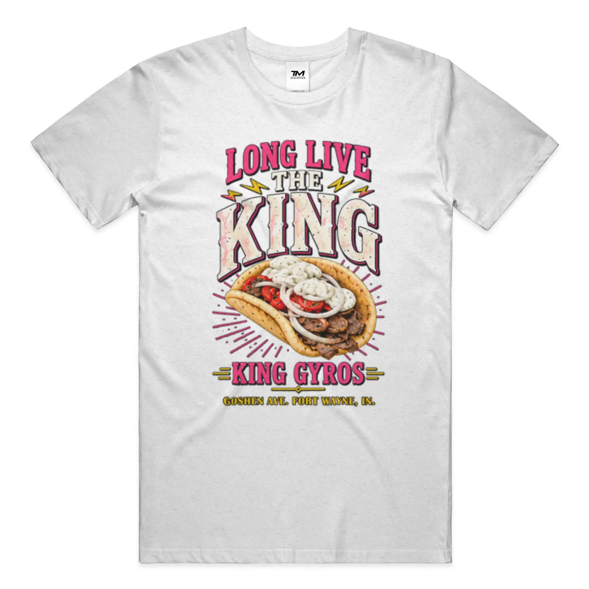 Long Live the King Lightweight CVC Unisex Tee