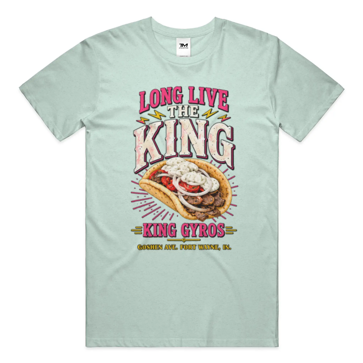 Long Live the King Lightweight CVC Unisex Tee
