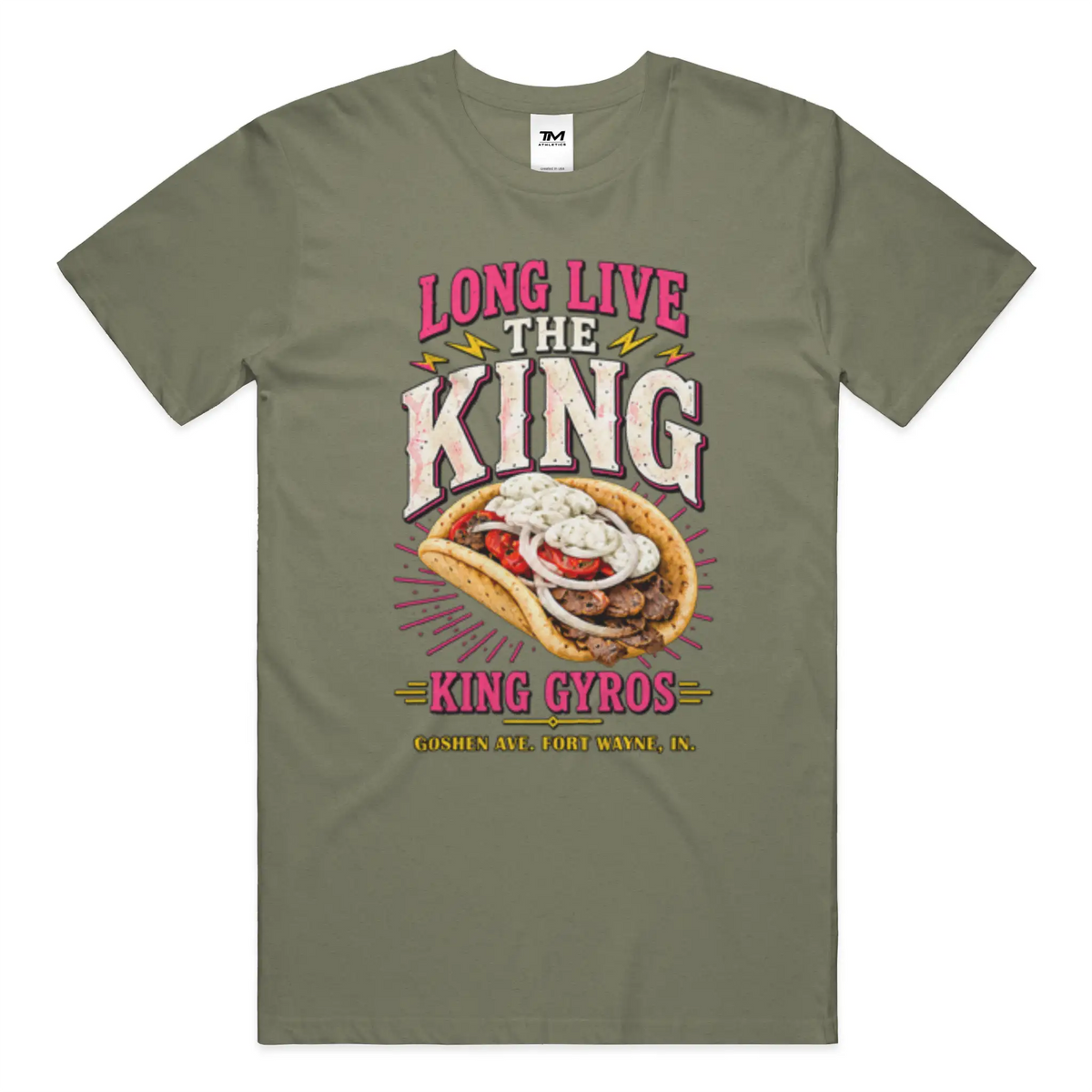 Long Live the King Lightweight CVC Unisex Tee
