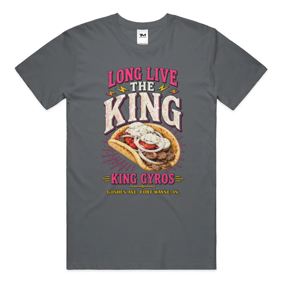 Long Live the King Lightweight CVC Unisex Tee