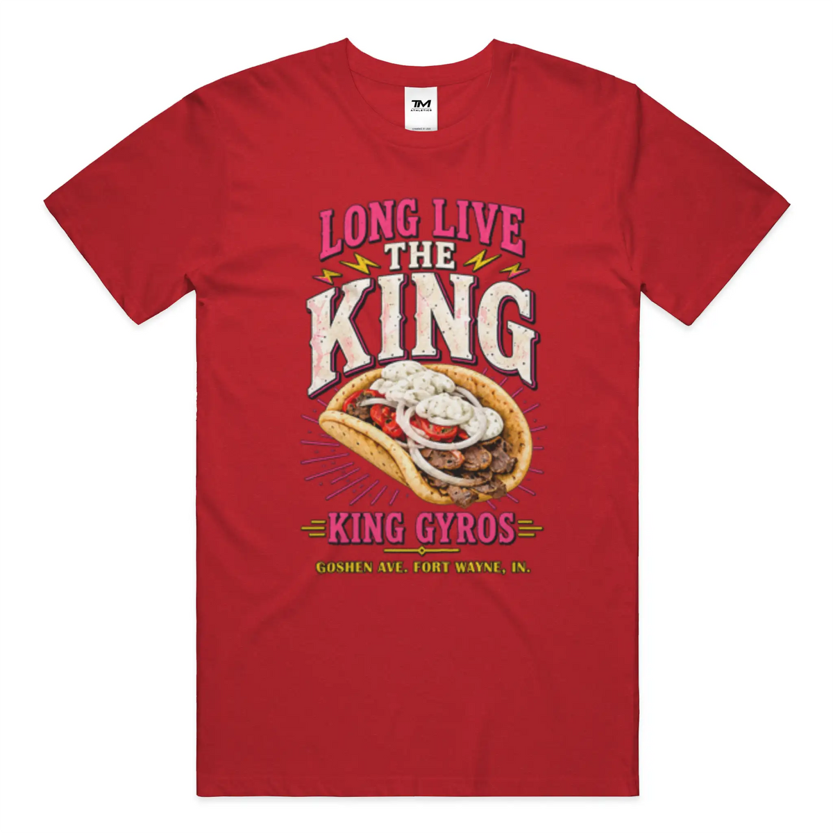 Long Live the King Lightweight CVC Unisex Tee
