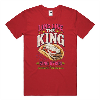Long Live the King Lightweight CVC Unisex Tee