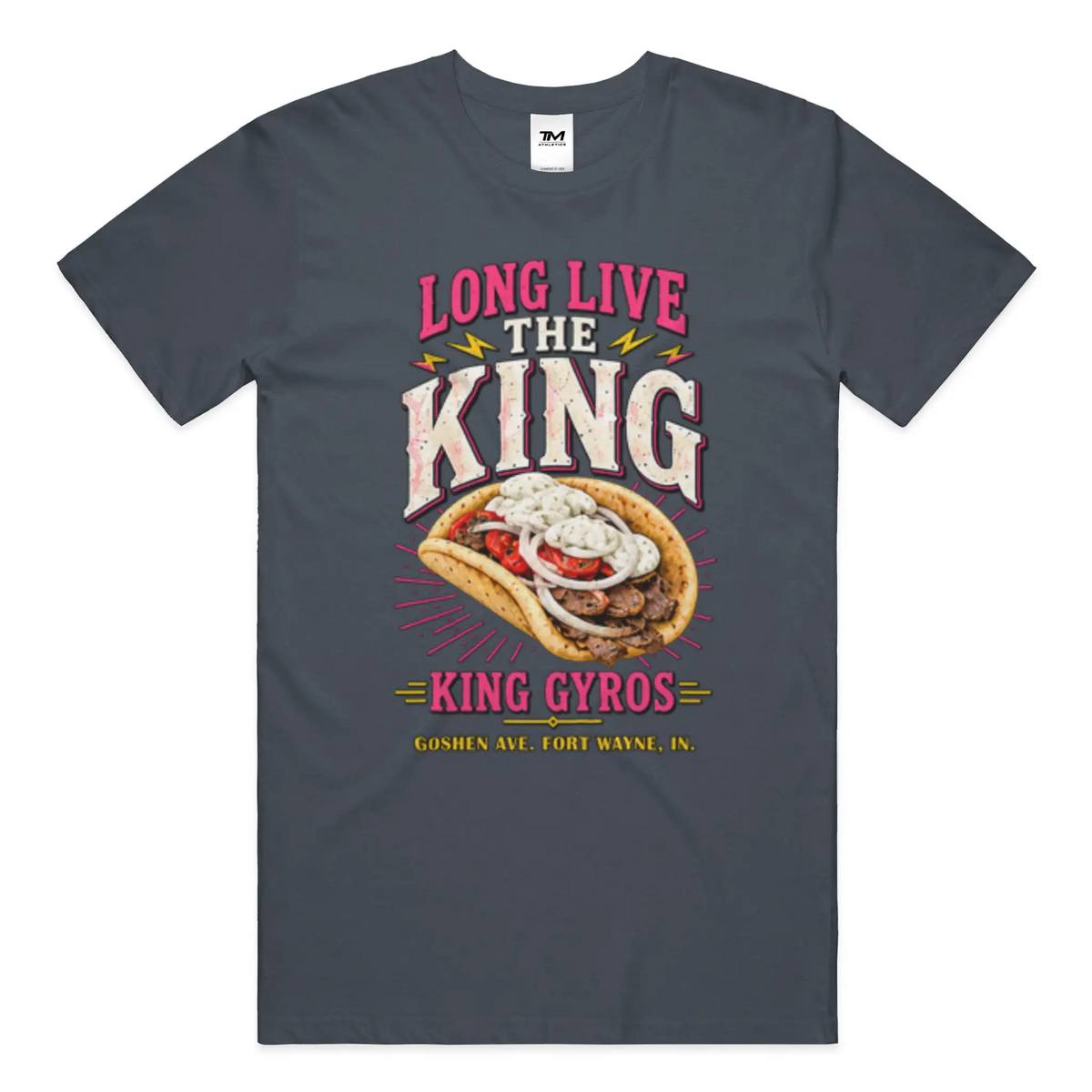 Long Live the King Lightweight CVC Unisex Tee